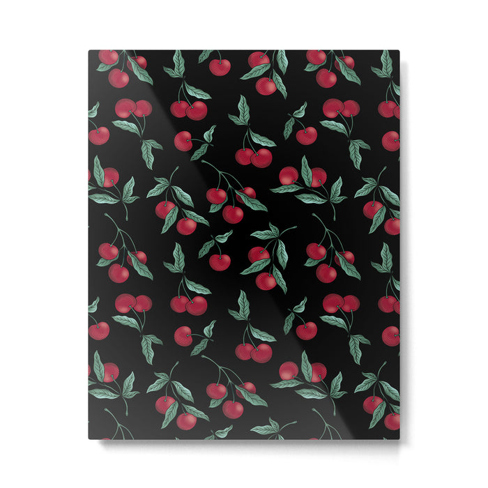 Cherries Metal Print Gallery Image 1