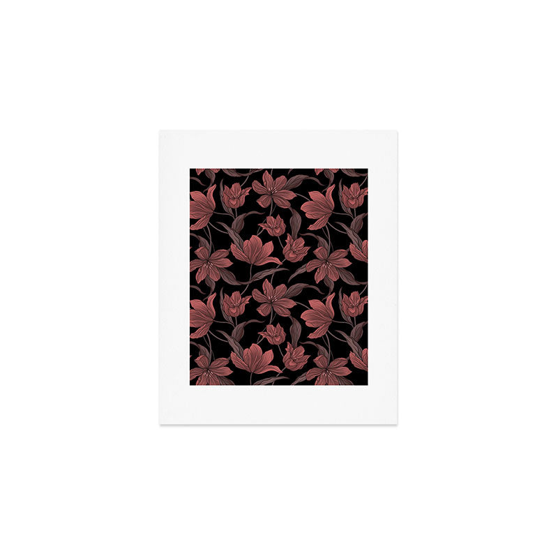 Cinnamon Nude Lilies Art Print Gallery Image 1