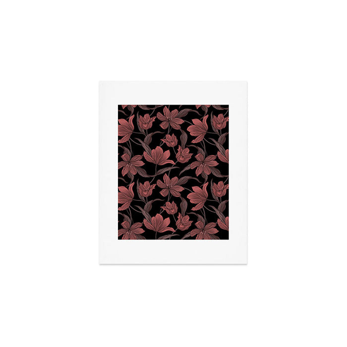 Cinnamon Nude Lilies Art Print Gallery Image 1