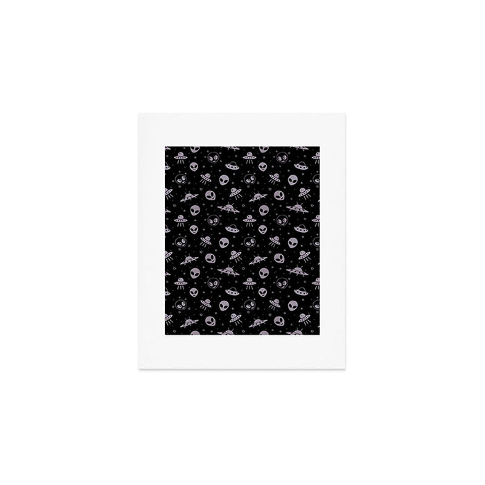 Greys Aliens UFOs  Art Print Gallery Image 1