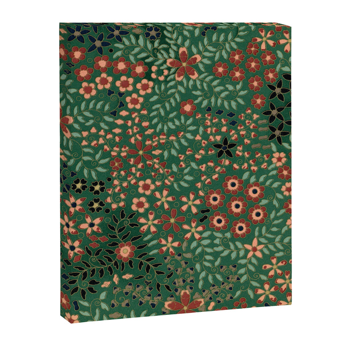 Japanese floral print pattern Canvas Print Gallery Image 1