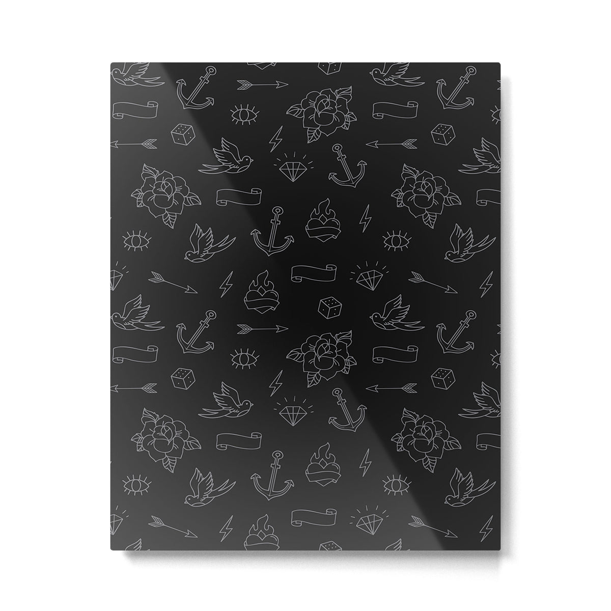 Minimalist Tattoos Metal Print Gallery Image 6