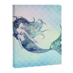 Watercolor Mermaid Canvas Print Gallery Image 8
