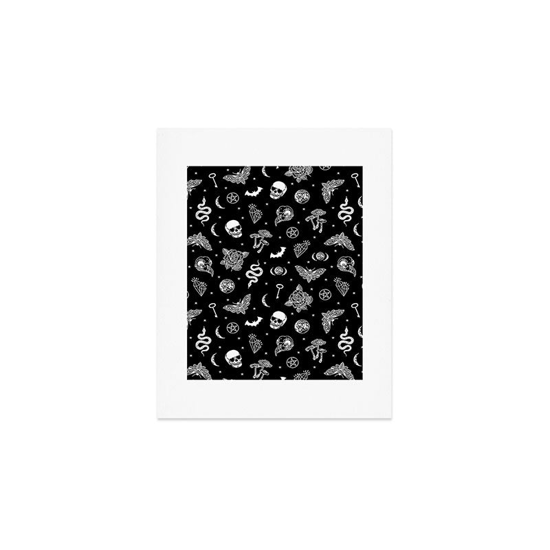 Witchcraft B&W Art Print Gallery Image 1