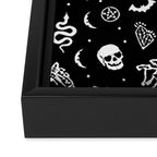 Witchcraft B&W Framed Canvas Print Gallery Image 3