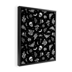 Witchcraft B&W Framed Canvas Print Gallery Image 2