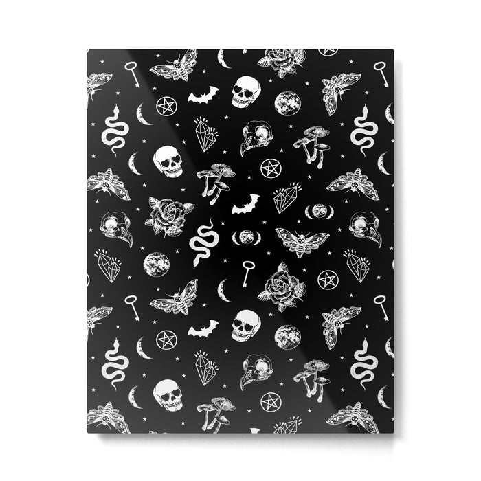 Witchcraft B&W Metal Print Gallery Image 1