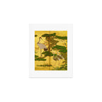 16th Century Japanese Birds & Flowers Art Print Gallery Image 1