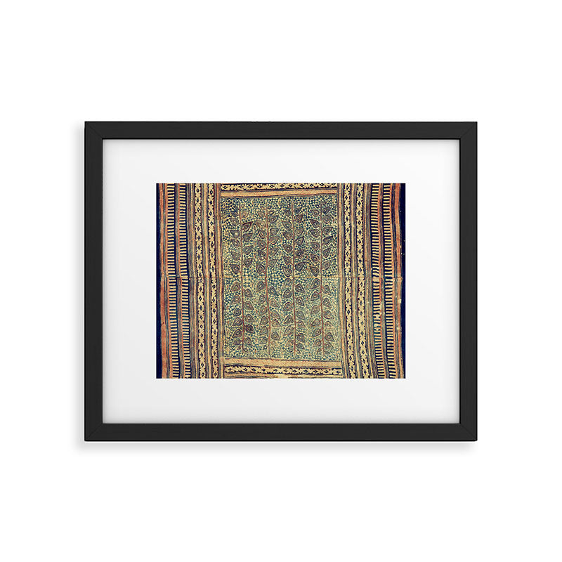 18th Century Indian Tree Textile Digital Art Painting  Framed Art Print Gallery Image 4