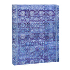 18th Century Isfahan Persian Rug Pattern in Blue Canvas Print Gallery Image 3