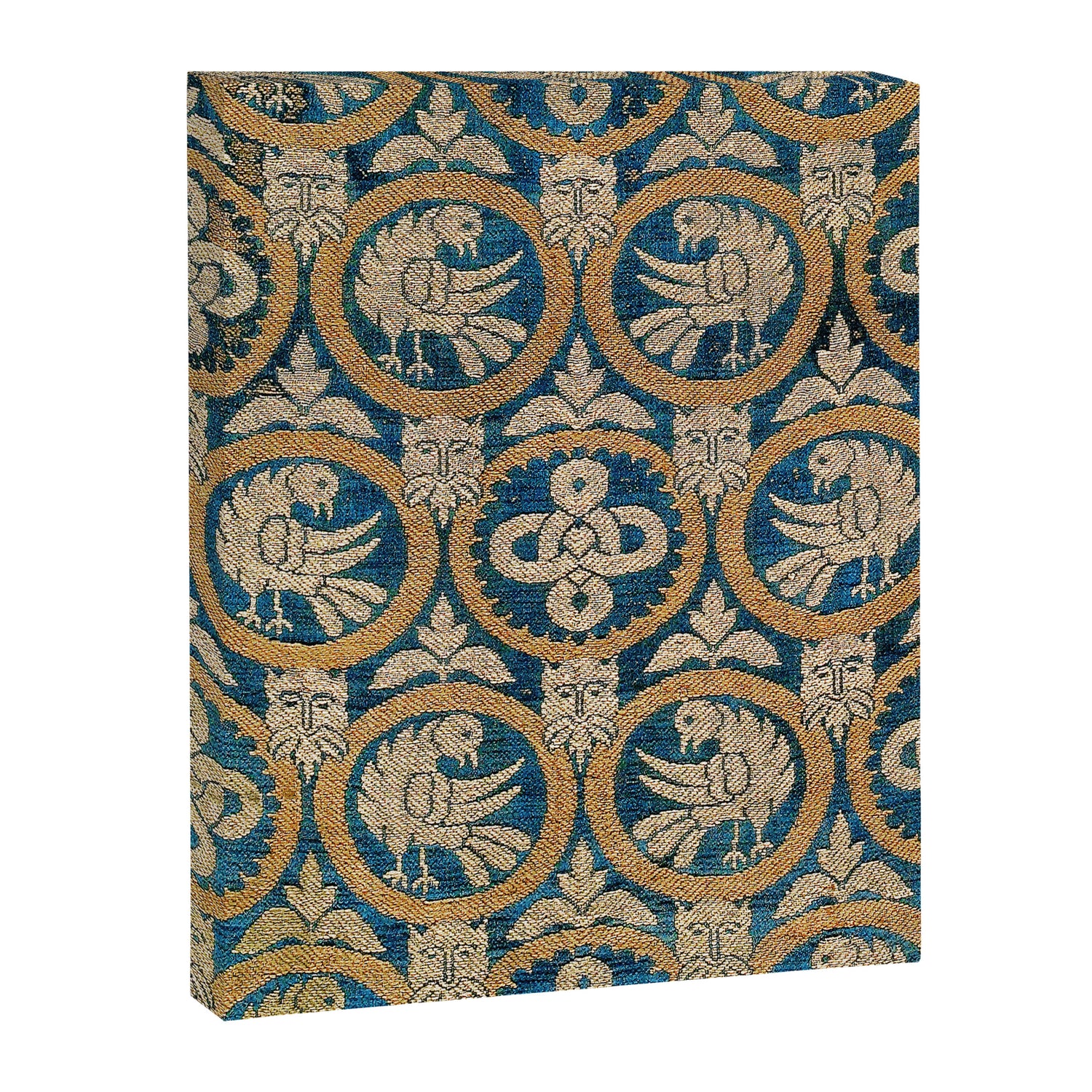 18th Century Spanish Textile Print Canvas Print Gallery Image 3
