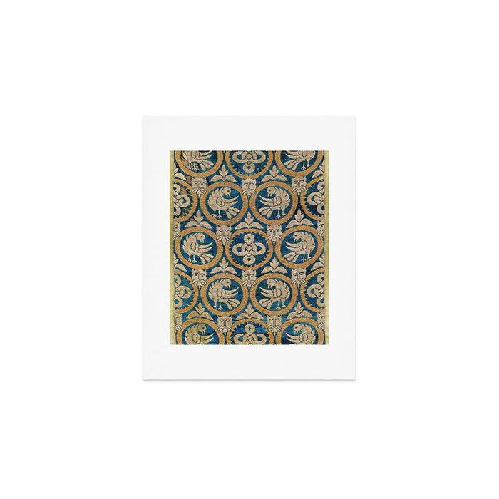 18th Century Spanish Textile Print Art Print Gallery Image 1