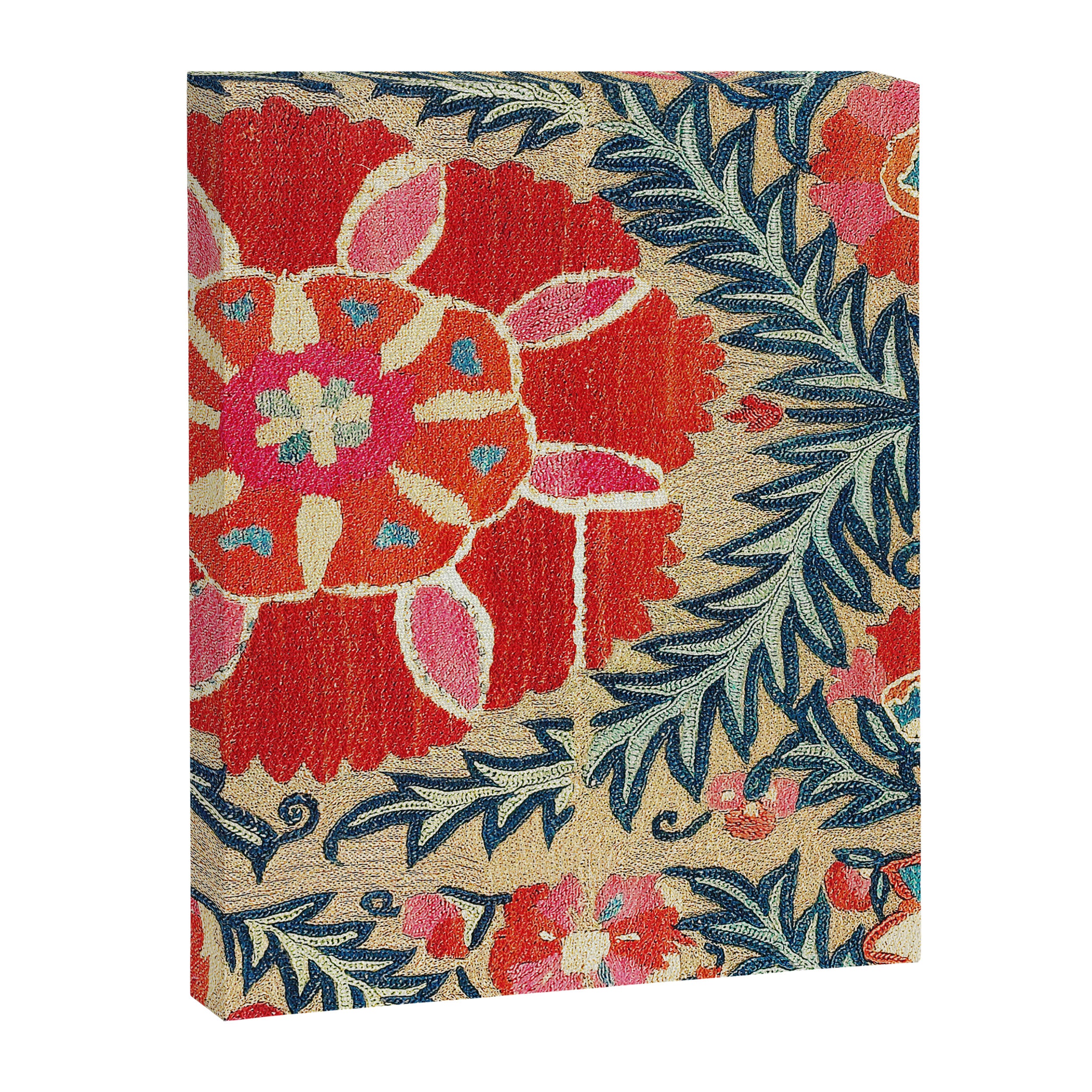 18th Century Suzani Fragment Print Canvas Print Gallery Image 3