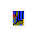 Abstract Art Red Blue Green Yellow Art Print Gallery Image 1