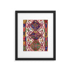Adana Kilim South East Anatolia Antique Tribal Rug Print Framed Art Print Gallery Image 5