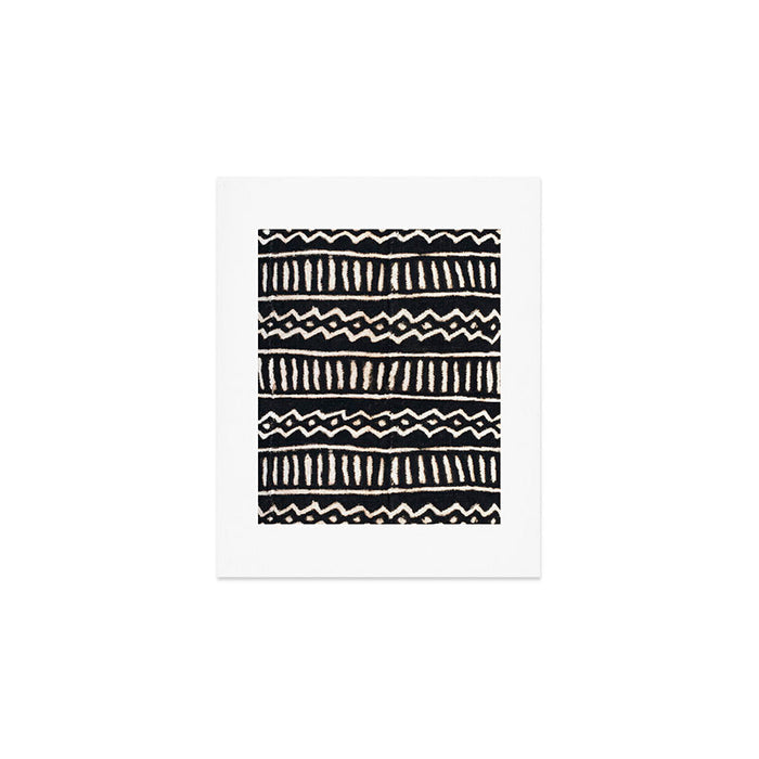 African Vintage Mali Mud Cloth Print Art Print Gallery Image 1