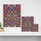 Afshan Shirvan Kelleh East Caucasus Rug Print Canvas Print Gallery Image 3