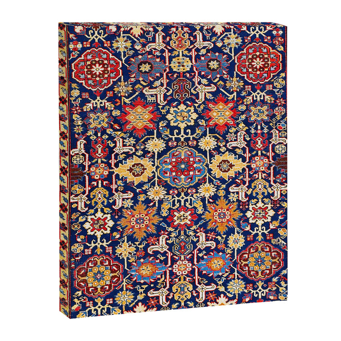 Afshan Shirvan Kelleh East Caucasus Rug Print Canvas Print Gallery Image 1