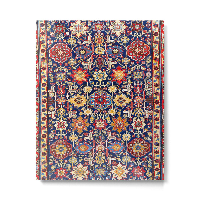 Afshan Shirvan Kelleh East Caucasus Rug Print Metal Print Gallery Image 1
