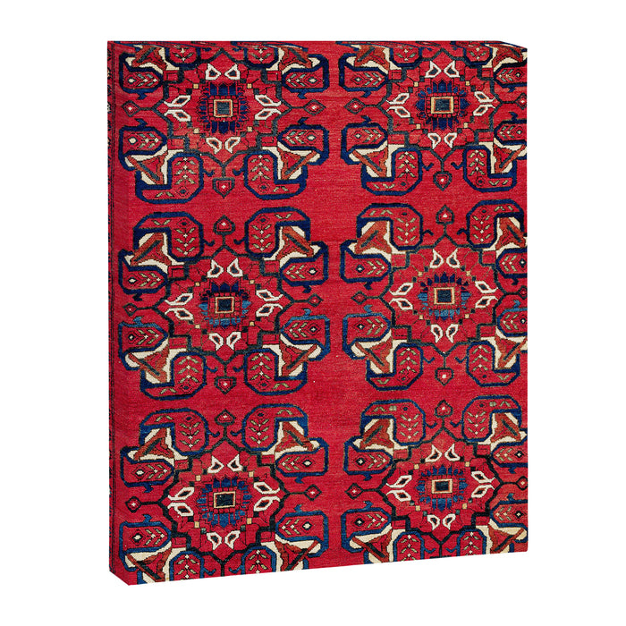 Afshar  Kerman South Persian Rug Canvas Print Gallery Image 1