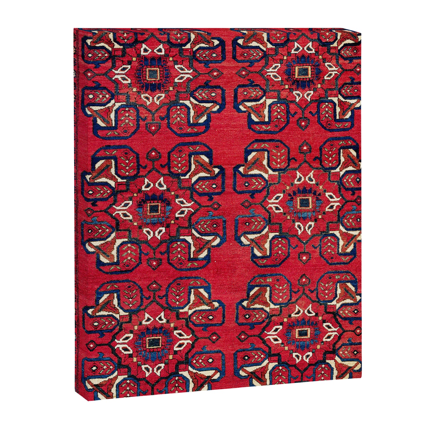 Afshar  Kerman South Persian Rug Canvas Print Gallery Image 3