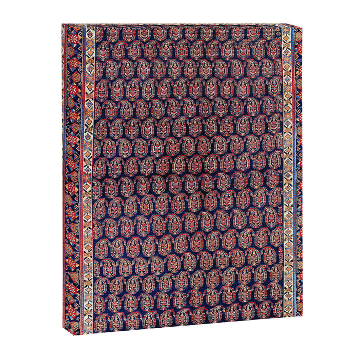 Afshar Persian Kerman  Antique Rug Print Canvas Print Gallery Image 1