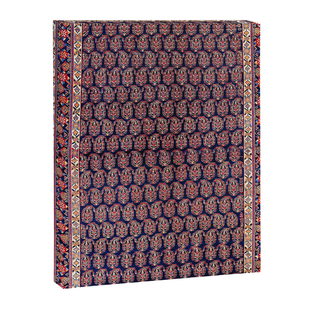 Afshar Persian Kerman  Antique Rug Print Canvas Print Gallery Image 3