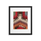 Afyon Central Anatolian Kilim Fragment Print Framed Art Print Gallery Image 5