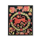 Agedyna Swedish Skåne Province Carriage Cushion Print Framed Canvas Print Gallery Image 3