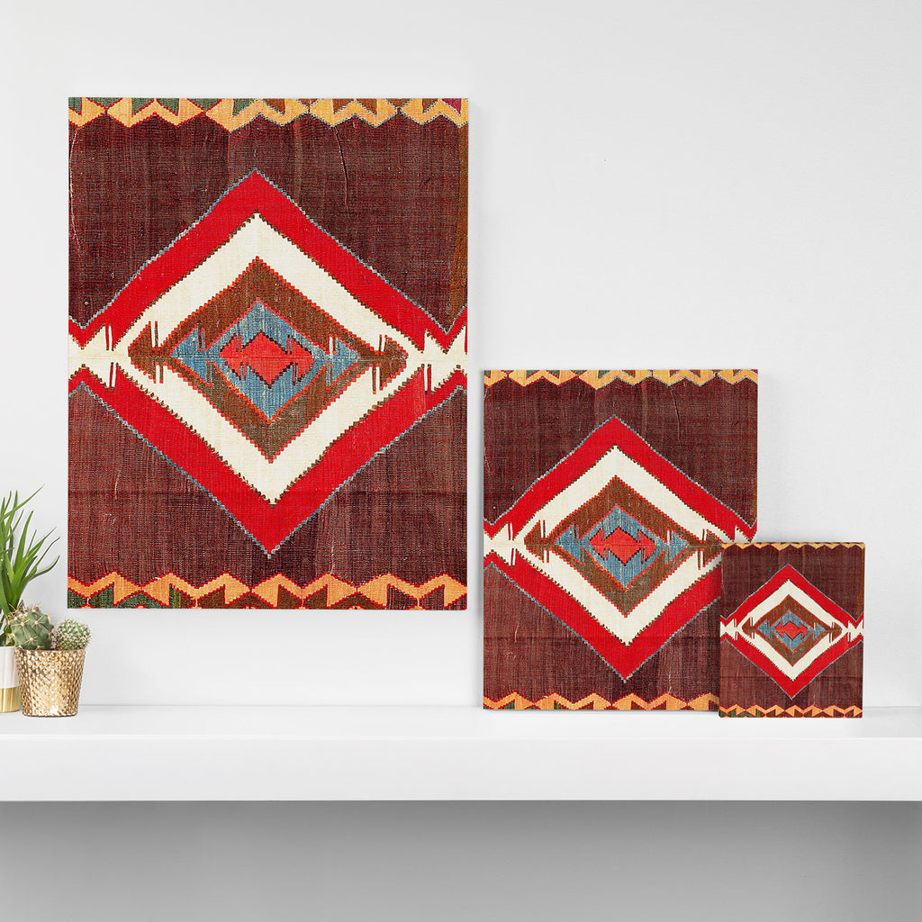Aksaray Cappadocian Central Anatolia Kilim Print Canvas Print Gallery Image 3