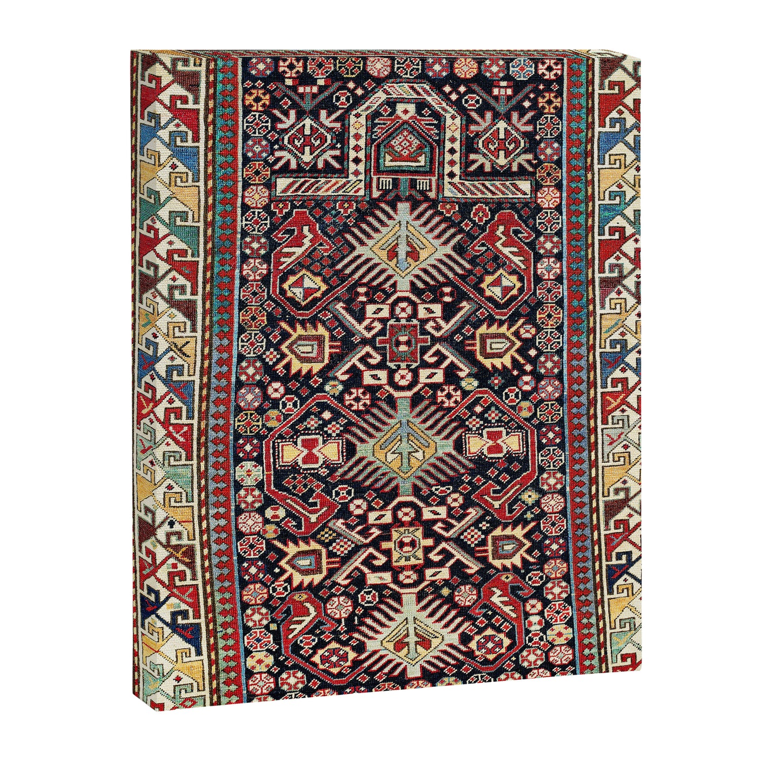 Akstafa Southeast Caucasus Niche Rug Print Canvas Print Gallery Image 3