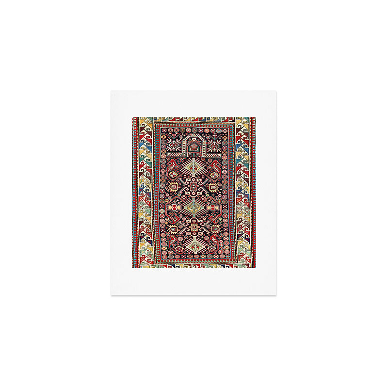 Akstafa Southeast Caucasus Niche Rug Print Art Print Gallery Image 1