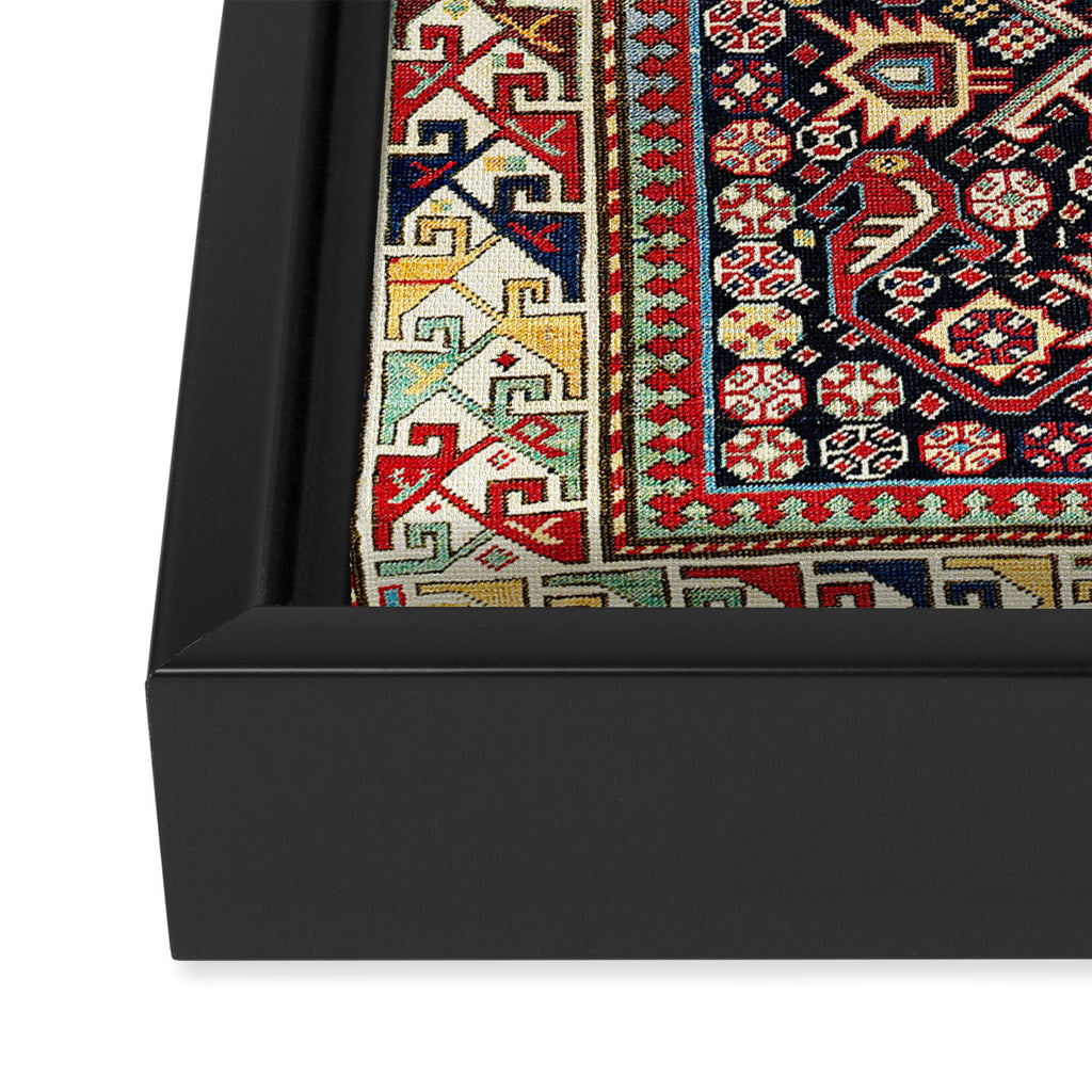 Akstafa Southeast Caucasus Niche Rug Print Framed Canvas Print Gallery Image 3