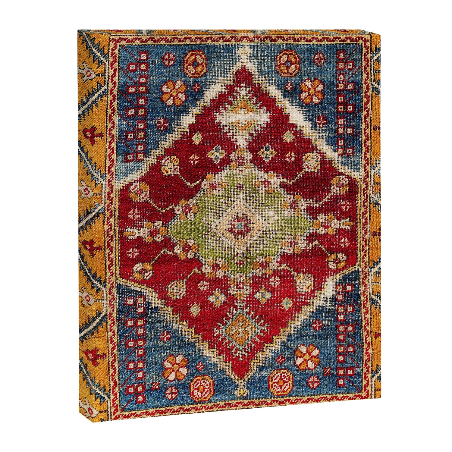 Çal Southwest Anatolian Rug Print Canvas Print Gallery Image 3