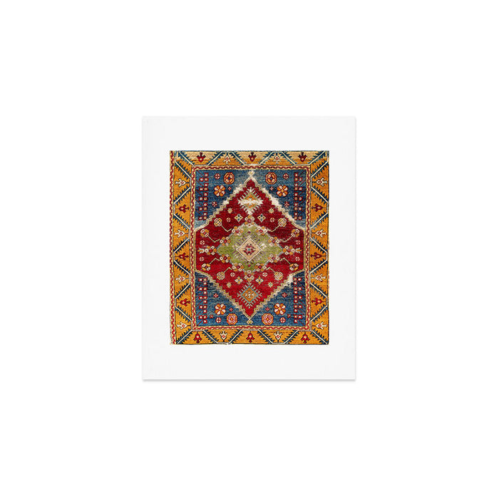 Çal Southwest Anatolian Rug Print Art Print Gallery Image 1