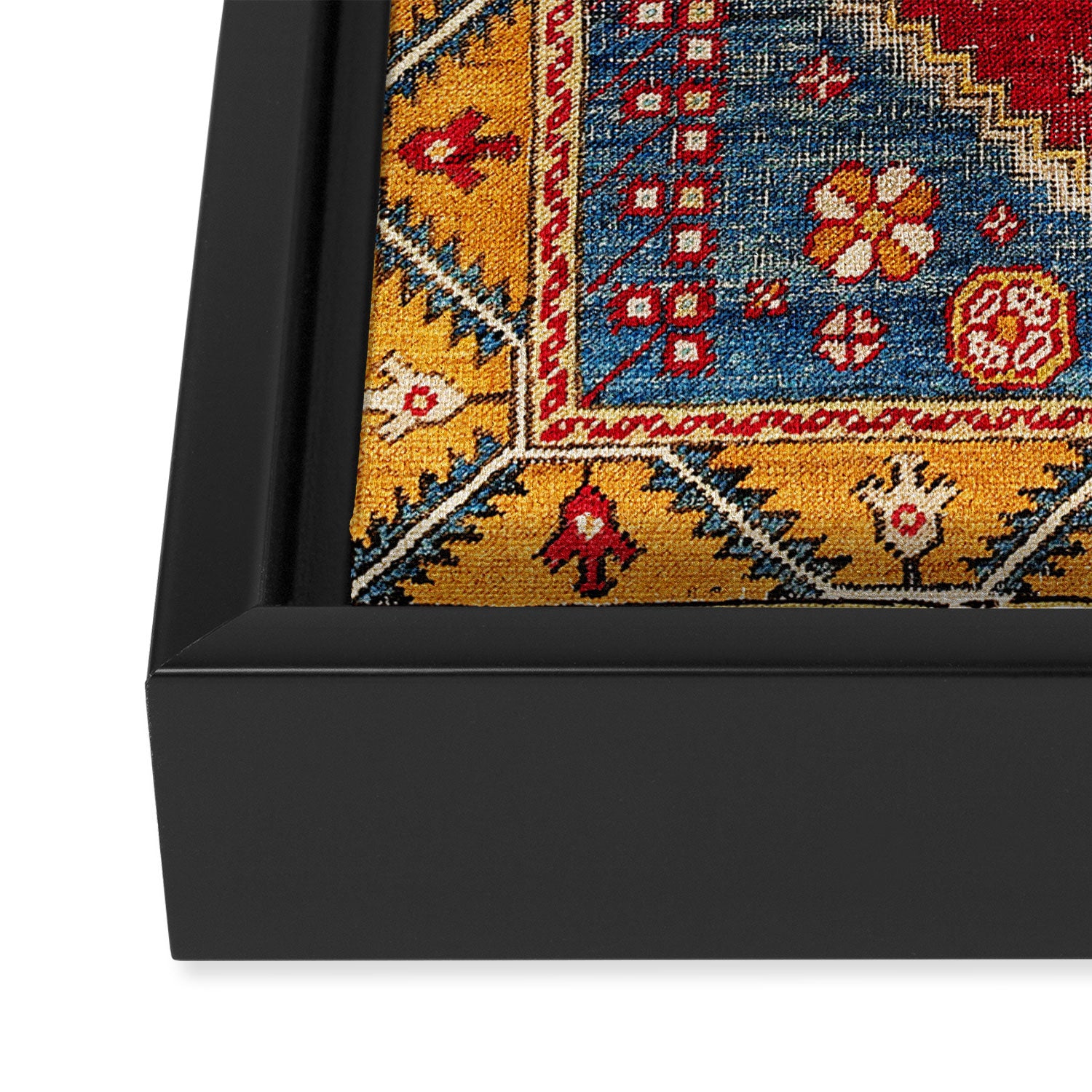 Çal Southwest Anatolian Rug Print Framed Canvas Print Gallery Image 3