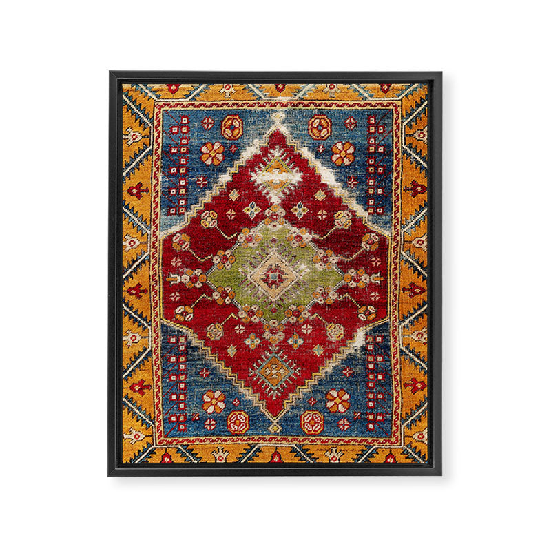 Çal Southwest Anatolian Rug Print Framed Canvas Print Gallery Image 3
