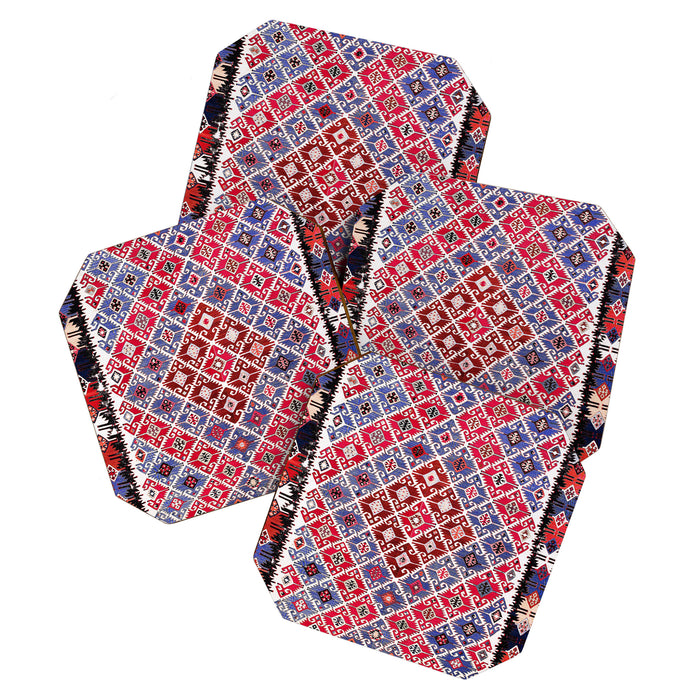 Aleppo North Syrian Kilim Coaster Gallery Image 1