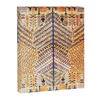 Amritsar Floral Garden Persian Rug Print Canvas Print Gallery Image 3