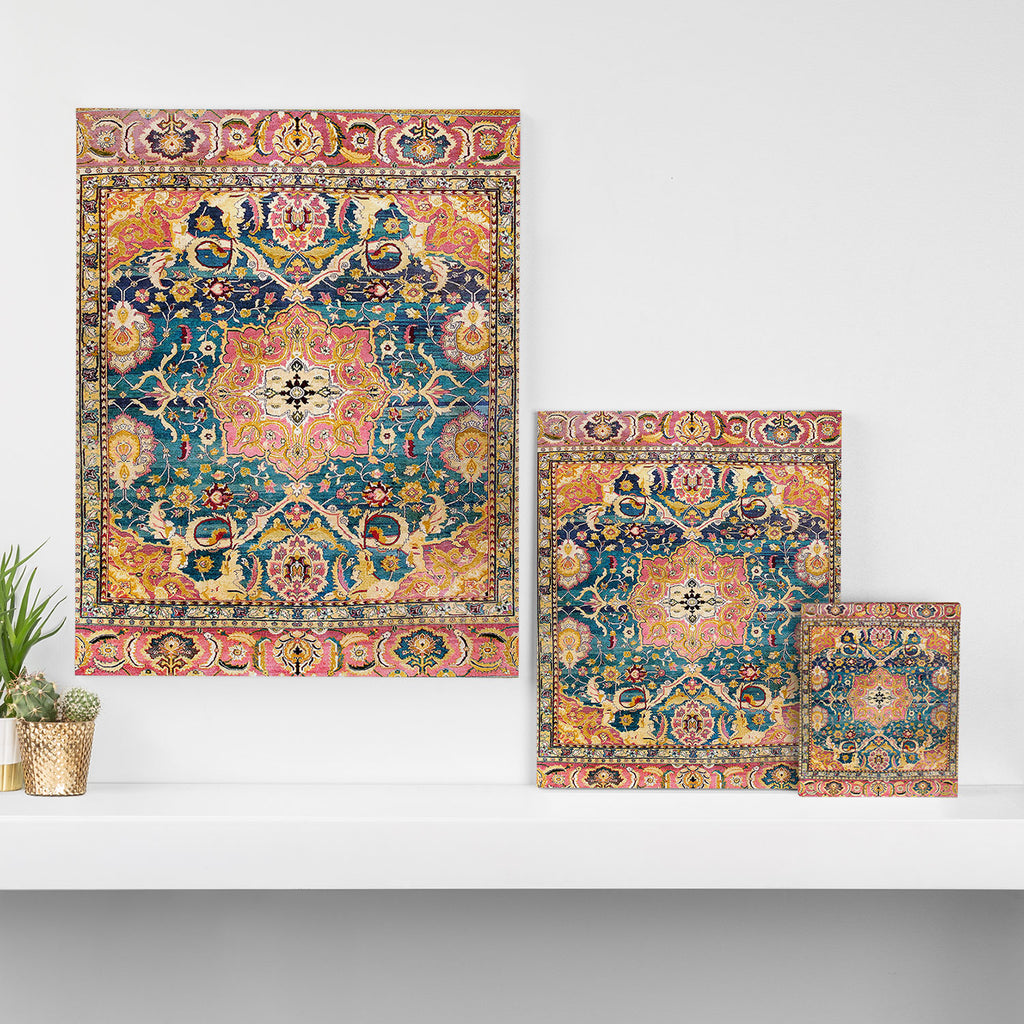 Amritsar Punjab North Indian Rug Print Canvas Print Gallery Image 3