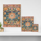 Amritsar Punjab North Indian Rug Print Canvas Print Gallery Image 3