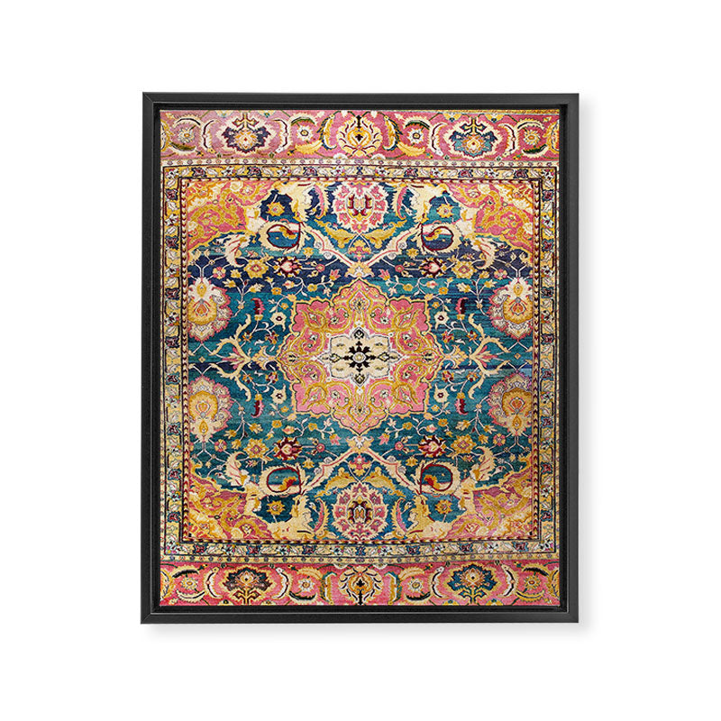 Amritsar Punjab North Indian Rug Print Framed Canvas Print Gallery Image 8