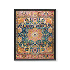 Amritsar Punjab North Indian Rug Print Framed Canvas Print Gallery Image 8