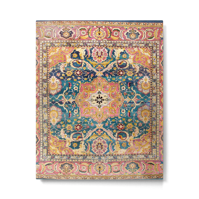 Amritsar Punjab North Indian Rug Print Metal Print Gallery Image 1