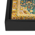 Amritsar Punjab Northwest Indian Rug Print Framed Canvas Print Gallery Image 3