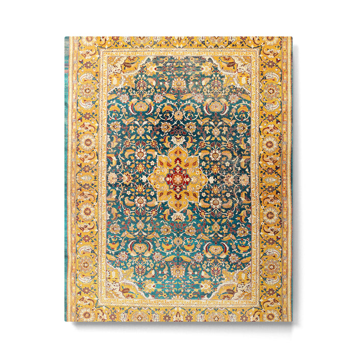 Amritsar Punjab Northwest Indian Rug Print Metal Print Gallery Image 1