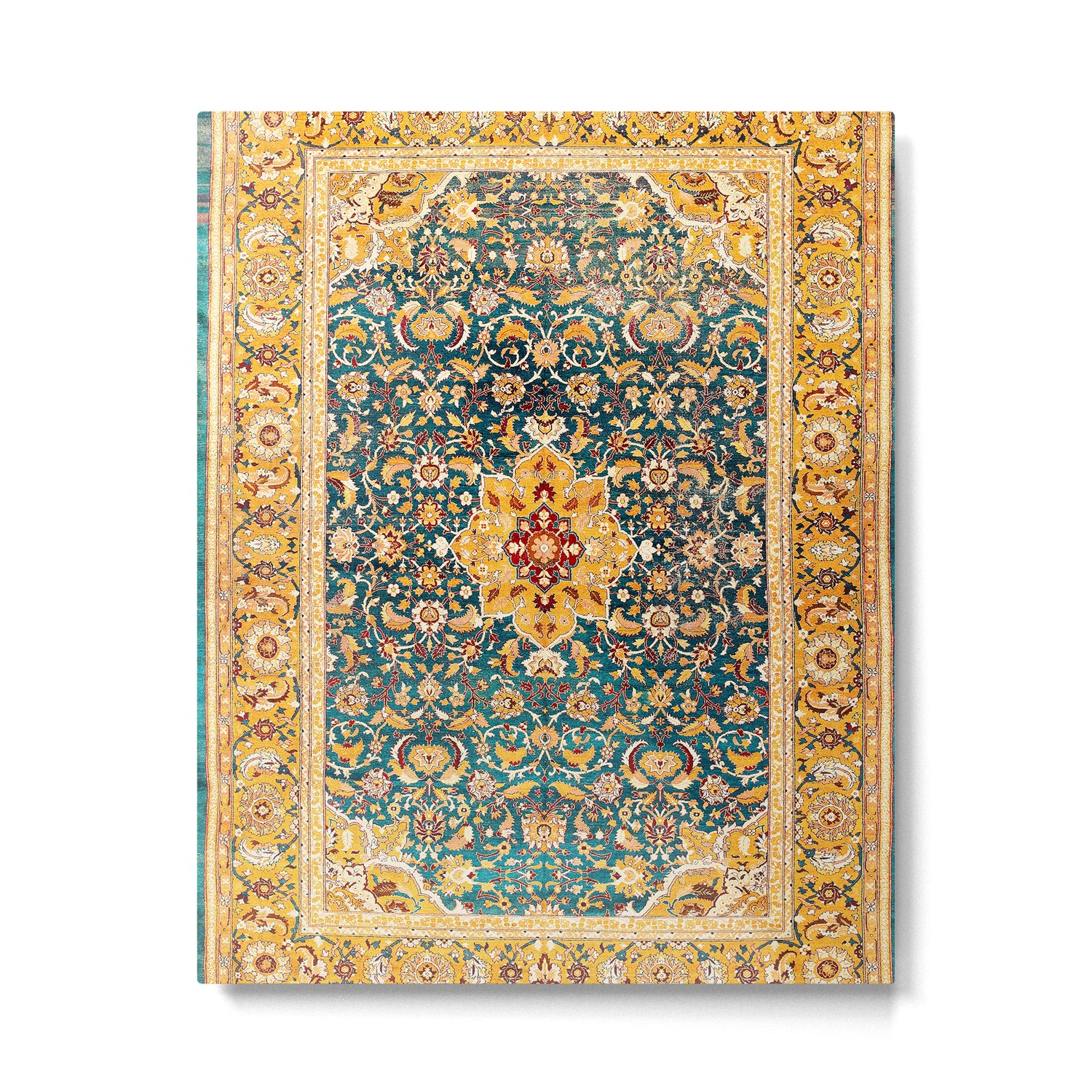 Amritsar Punjab Northwest Indian Rug Print Metal Print Gallery Image 4