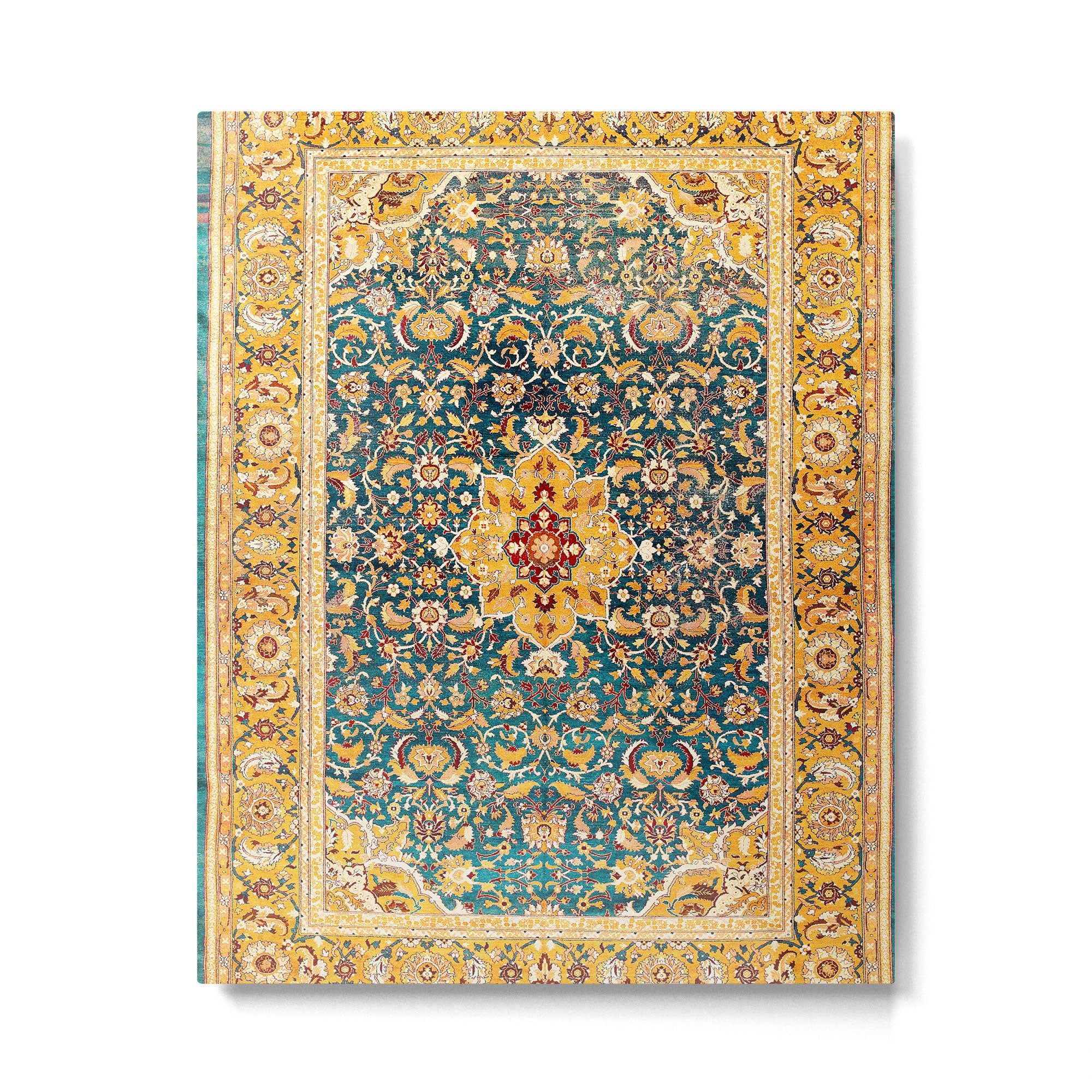 Amritsar Punjab Northwest Indian Rug Print Metal Print Gallery Image 4