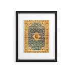 Amritsar Punjab Northwest Indian Rug Print Framed Art Print Gallery Image 4