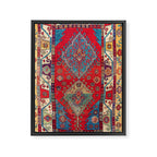 Anatolian Village Rug Print Framed Canvas Print Gallery Image 3